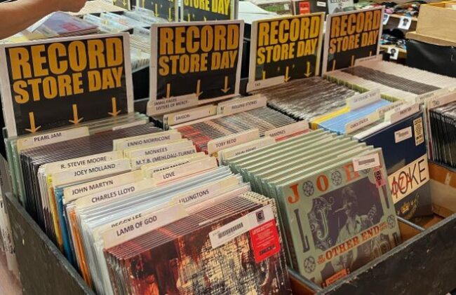 Live music lessons near you Tacoma vintage CD record stores