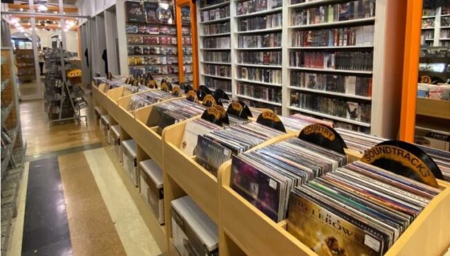Live music lessons near you Winnipeg vintage CD record stores