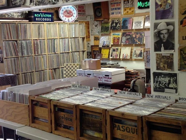 Live music lessons near you San Diego vintage CD record stores