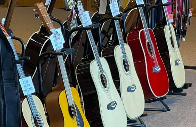 Local music shops Jacksonville buy drums guitars in your area